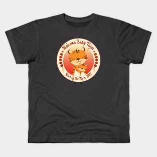 Newborn Baby in the Year of the Tiger Kids T-Shirt